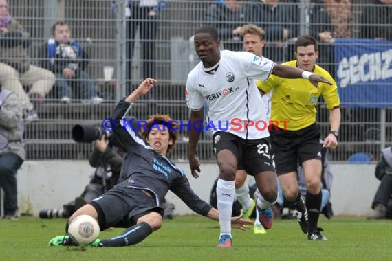 2. Bundesliga SV Sandhausen - TSV 1860 München Hardtwaldstadion Sandhausen 01.03.2014 (© Kraichgausport / Loerz)